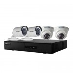 4-ch eDVR ColorVu Kit